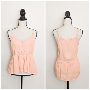 🦋LAST🦋 NWT Tulle & Batiste Santorini Cami Top, Size Medium